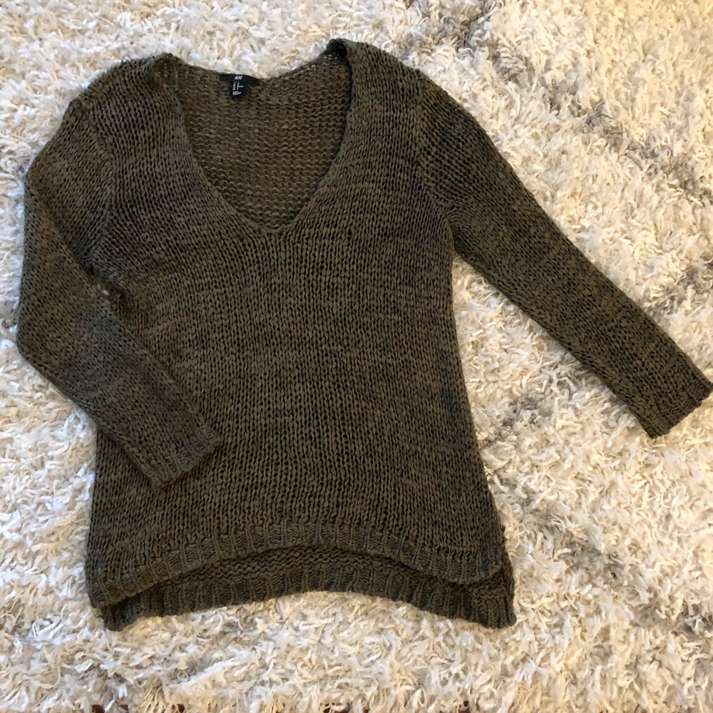Green sweater